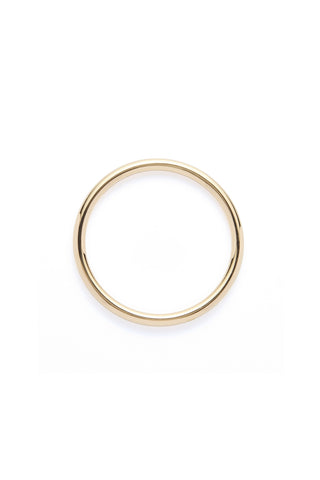 18K Yellow Gold Bangle - Top View | Gabriela Hearst