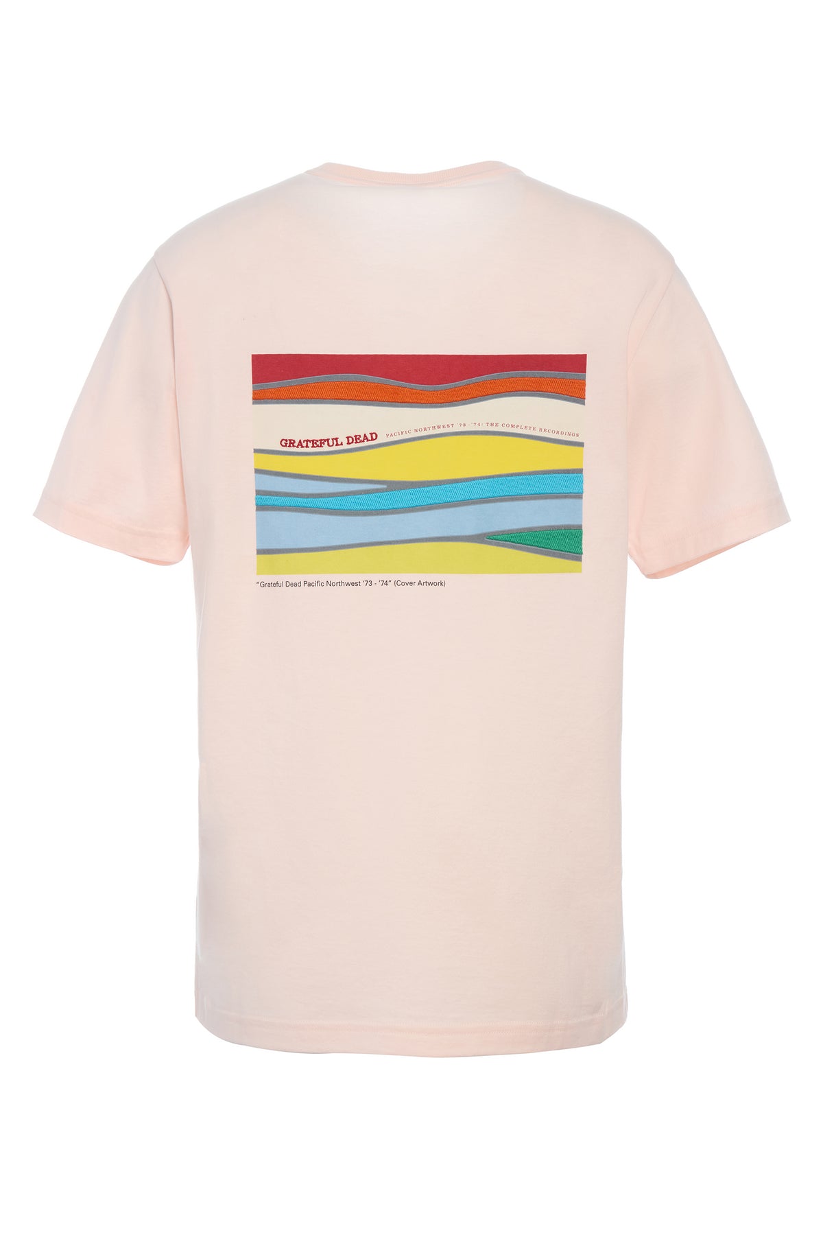 Bandeira T-Shirt in Pale Blush Fine Cotton Jersey