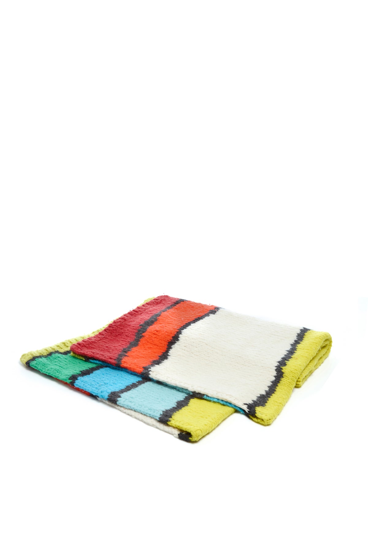 Newbury Knit Blanket in Multi Welfat Cashmere