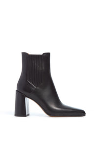 Luke High Heel Boot in Black Leather