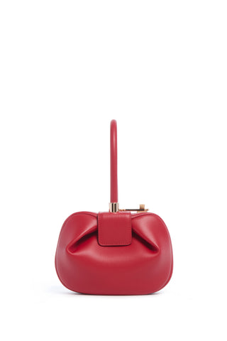 Red Nappa Leather Demi Bag - Front View | Gabriela Hearst