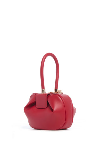 Red Nappa Leather Demi Bag - Side View | Gabriela Hearst
