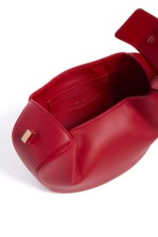 Red Nappa Leather Demi Bag - Open Interior View | Gabriela Hearst