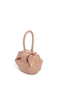 Demi Bag in Nude Snakeskin