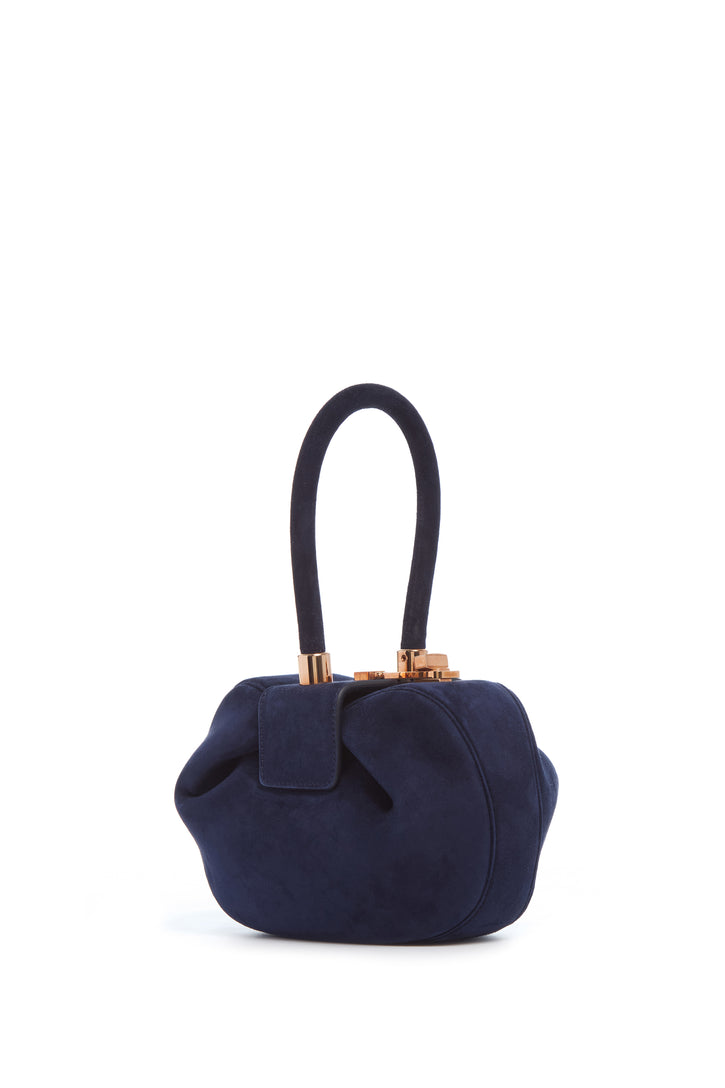 Demi Bag in Navy Suede