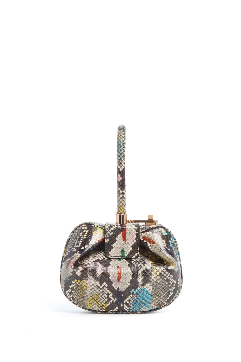 Demi Bag in Multi Snakeskin