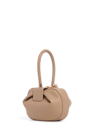 Nude Nappa Leather Demi Bag - Side View | Gabriela Hearst