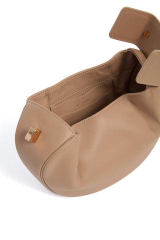 Nude Nappa Leather Demi Bag - Interior Detail | Gabriela Hearst