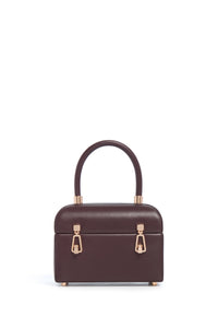 Patsy Bag in Bordeaux Nappa Leather