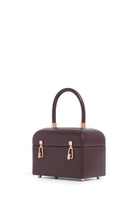Patsy Bag in Bordeaux Nappa Leather