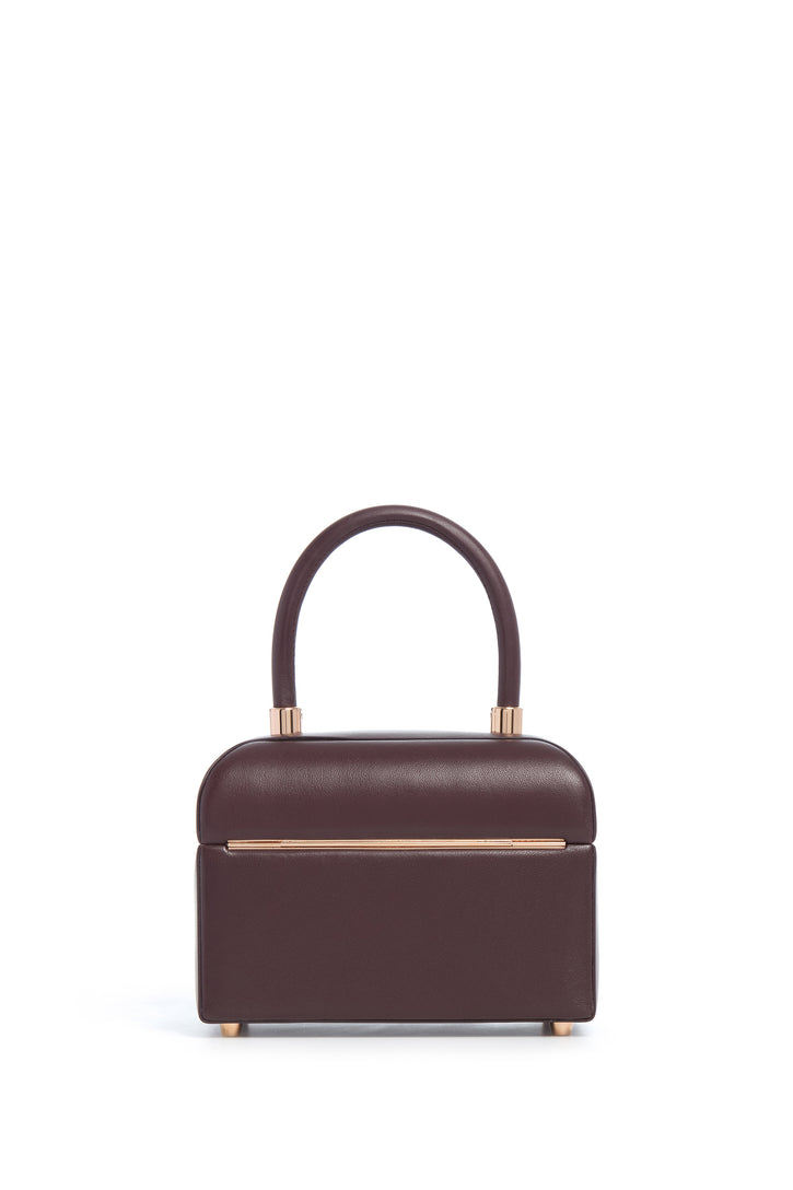 Patsy Bag in Bordeaux Nappa Leather