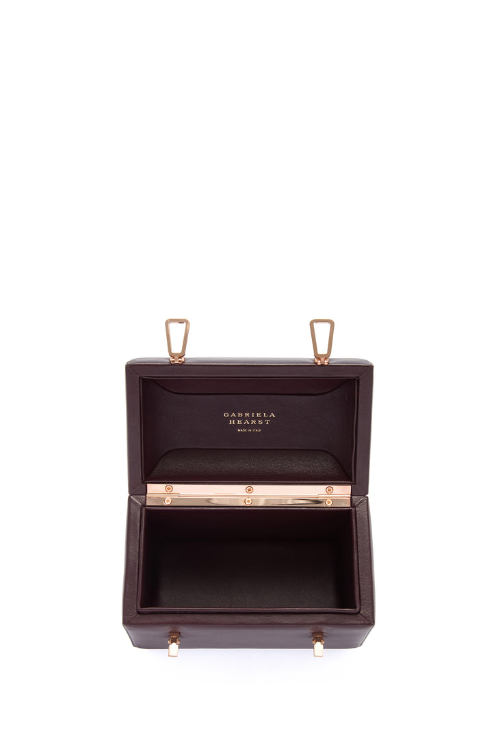 Patsy Bag in Bordeaux Nappa Leather