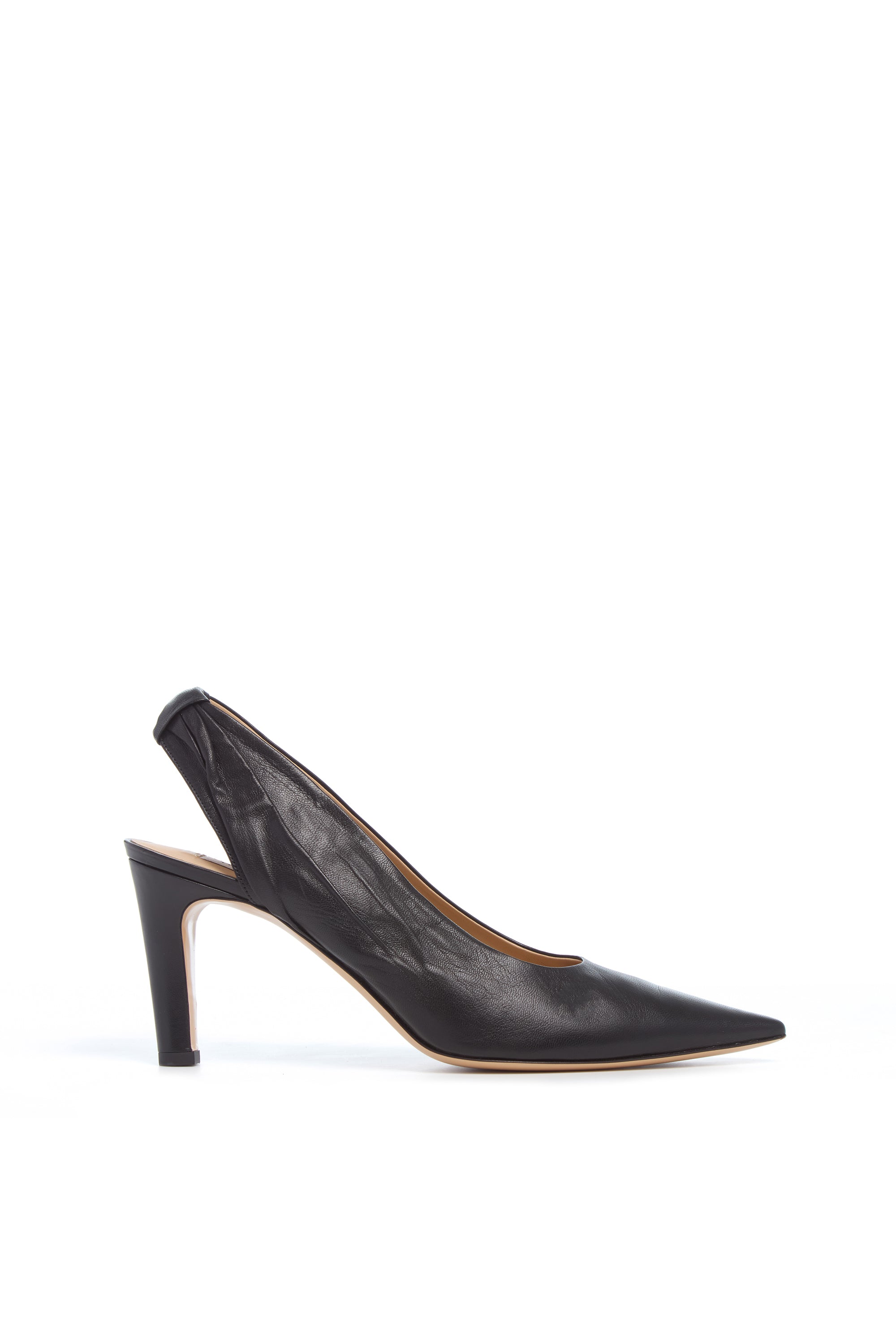 Amari Slingback Pump in Black Leather – Gabriela Hearst