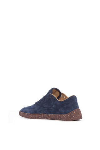 Navy Nubuck Ohio Sneakers - Back View | Gabriela Hearst