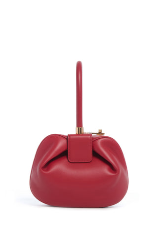 Red Nappa Leather Nina Bag - Front View | Gabriela Hearst