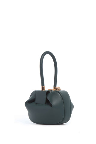 Green Nappa Leather Demi Bag - Side View | Gabriela Hearst