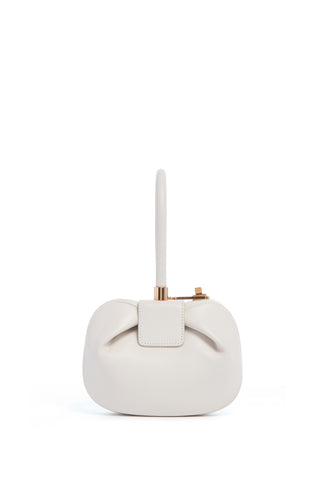 Ivory Nappa Leather Demi Bag - Back View | Gabriela Hearst