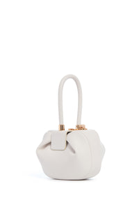 Demi Bag in Ivory Nappa Leather