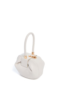 Demi Bag in Ivory Nappa Leather