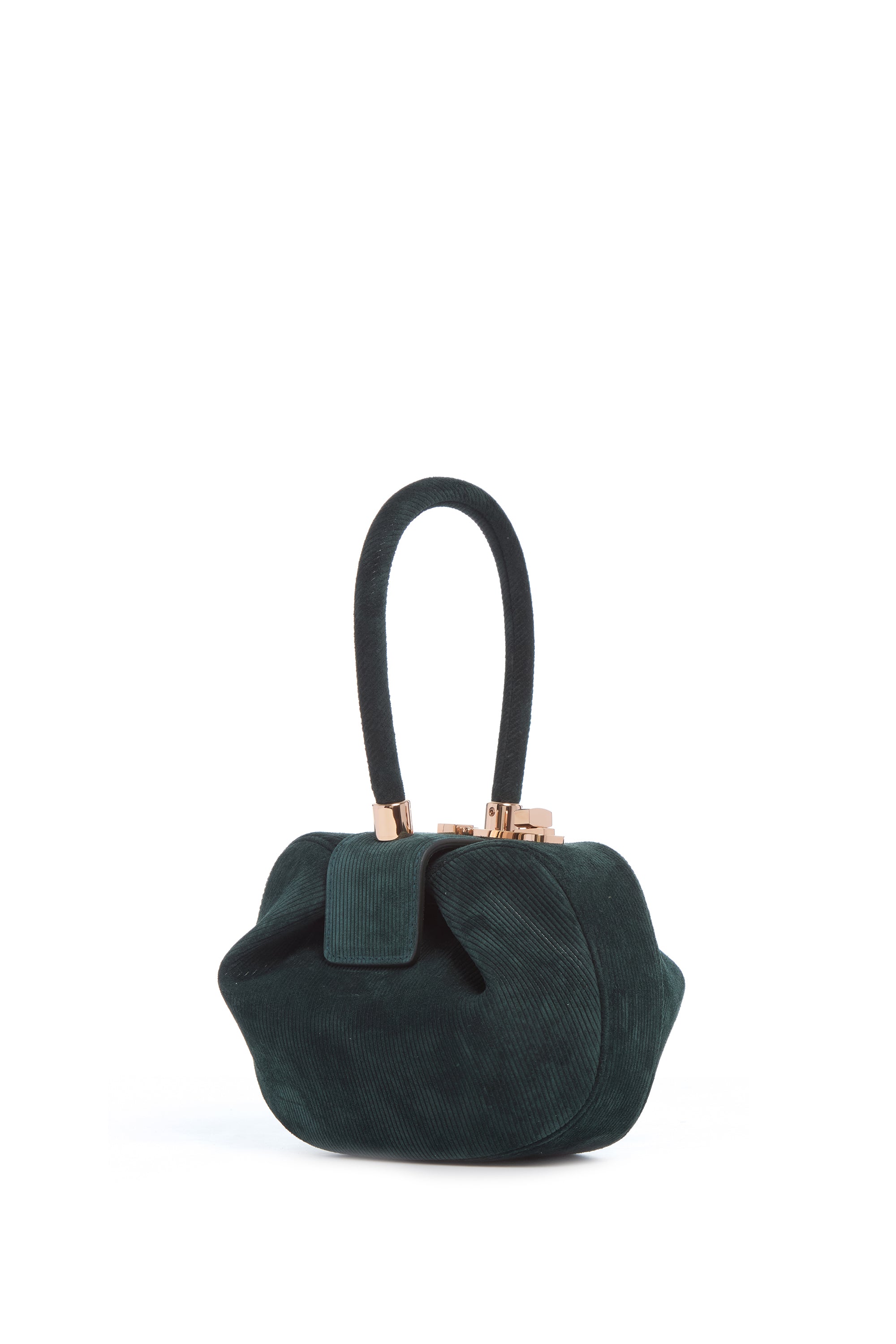 バッグ Coach Hamptons Suede Emerald Demi Bag Women's English Green Suede Demi Bag | Gabriela Hearst