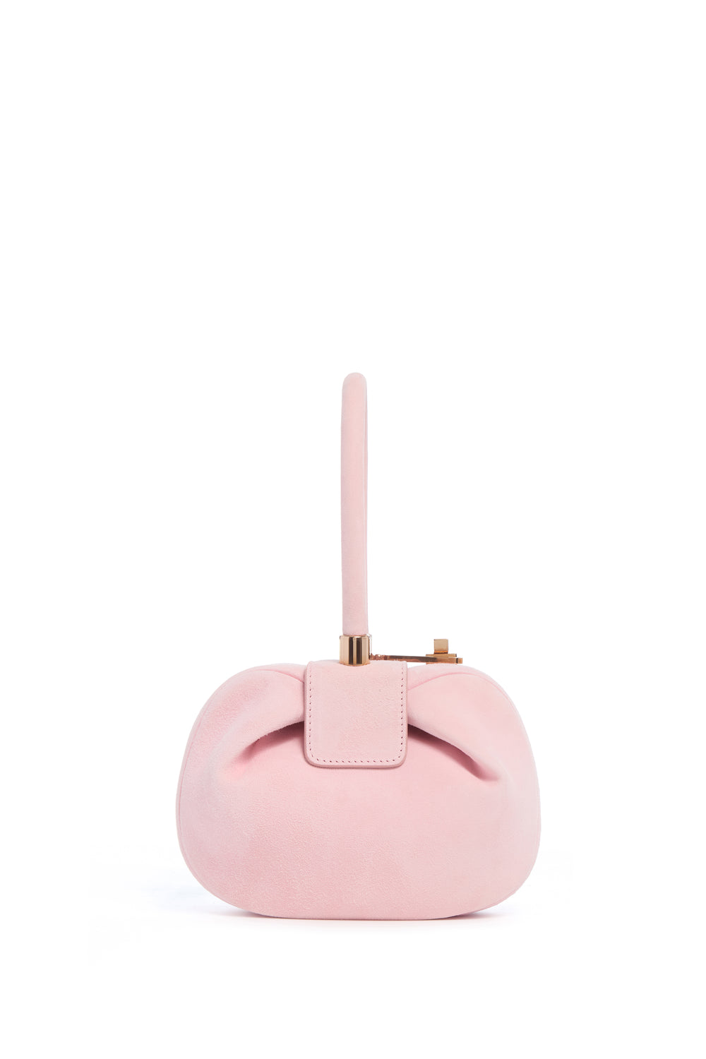 Demi Bag in Powder Pink Suede