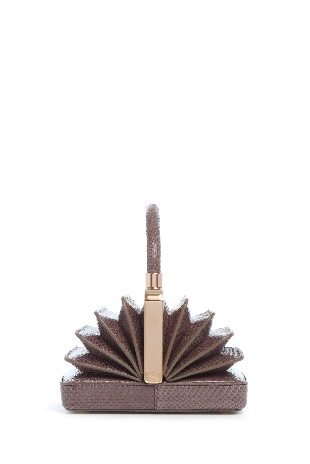 ダイアナ バッグ チャコール スネークスキン