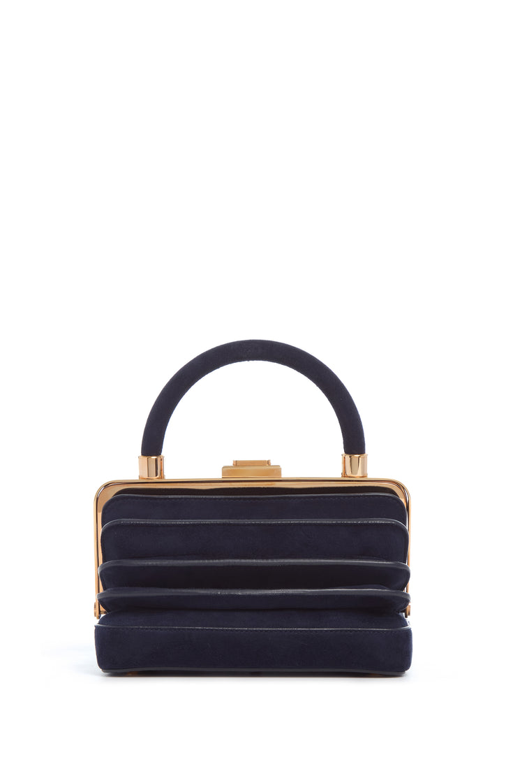 Diana Bag in Navy Suede