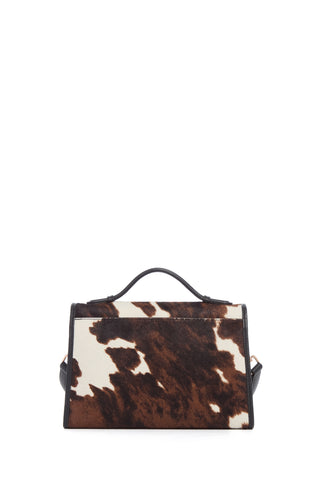 Medium Leonora Flap Bag - Back View with Top Handle | Gabriela Hearst