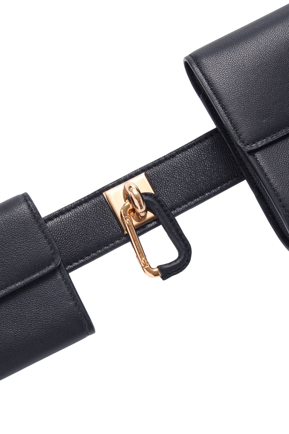 Tool Belt in Navy Nappa Leather