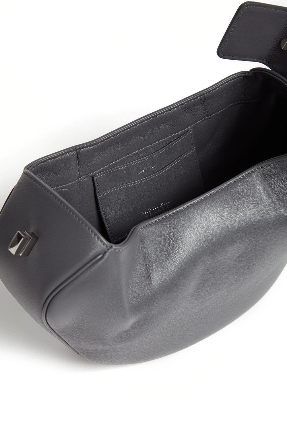 Nina Bag in Charcoal Nappa Leather