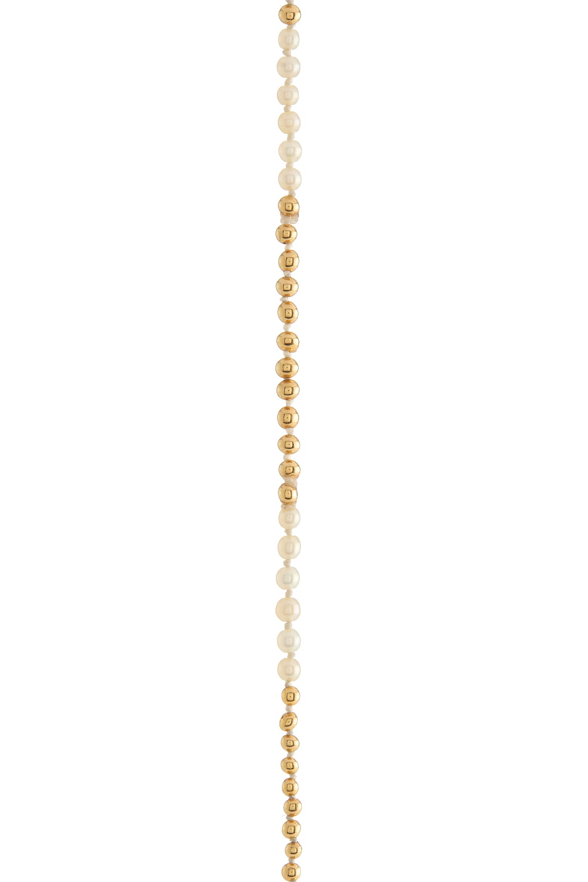 Mia Necklace in 18K Yellow Gold & Natural Saltwater Pearls