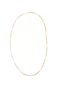 Mia Necklace in 18K Yellow Gold & Natural Saltwater Pearls