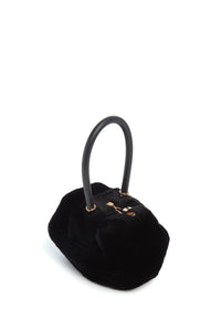 Demi Bag In Black Mink