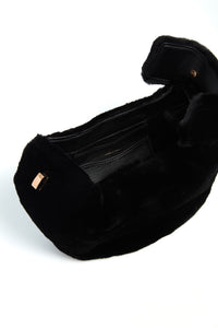 Demi Bag In Black Mink