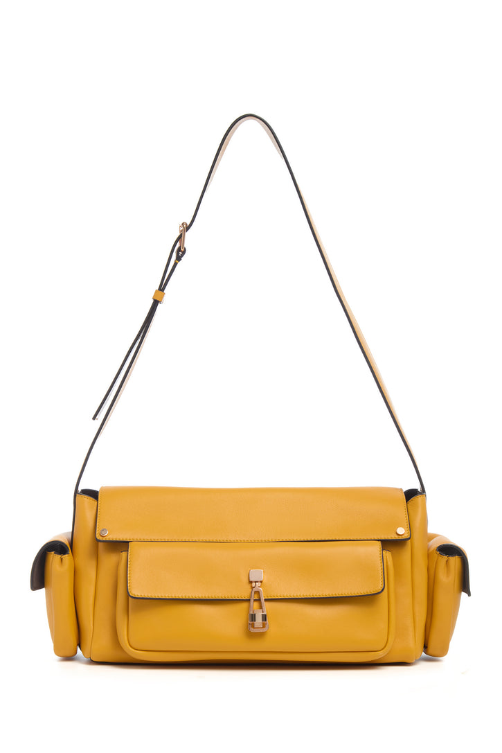 Jebb Bag in Golden Birch Nappa Leather