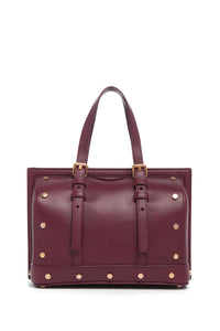Dottor G Bag in Bordeaux Leather
