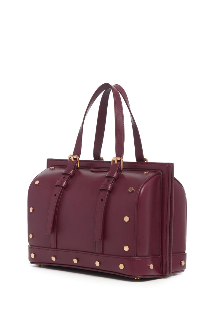 Dottor G Bag in Bordeaux Leather
