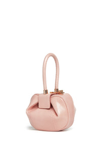 Demi Bag in Pink Snakeskin