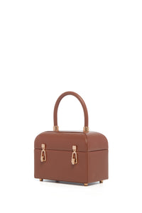 Patsy Bag in Cognac Nappa Leather
