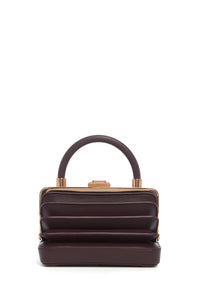Diana Bag in Bordeaux Nappa Leather