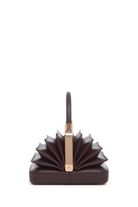 Diana Bag in Bordeaux Nappa Leather