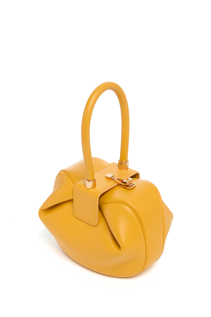 Nina Bag in Golden Birch Nappa Leather