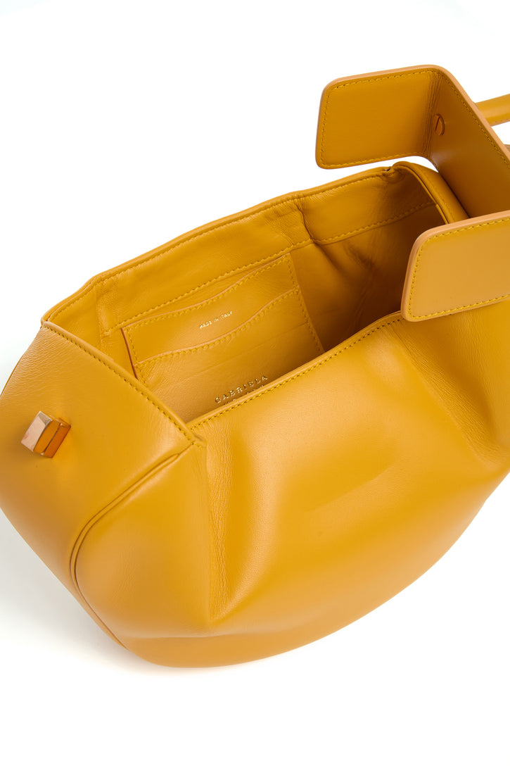 Nina Bag in Golden Birch Nappa Leather