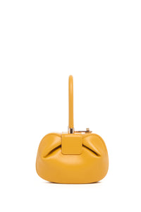 Demi Bag in Golden Birch Nappa Leather
