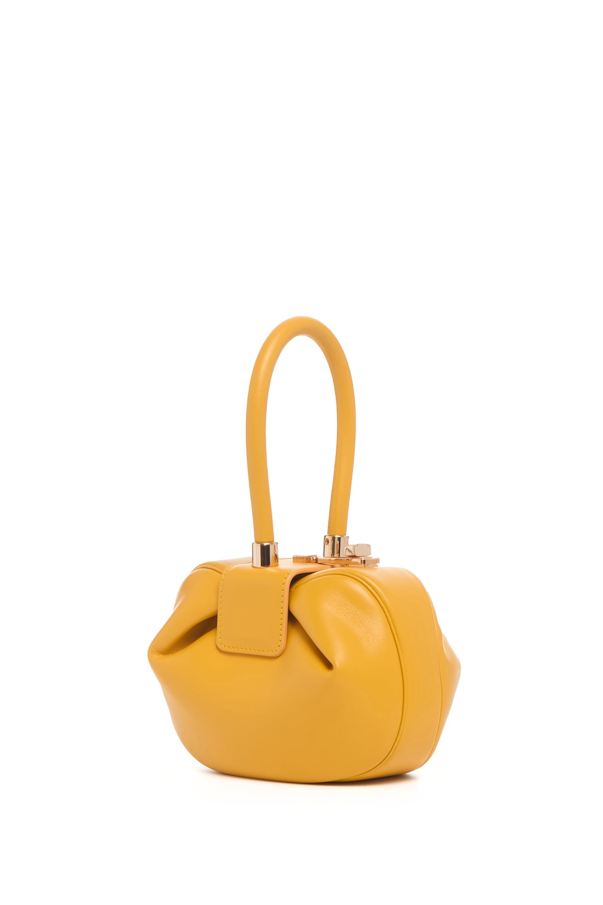 Demi Bag in Golden Birch Nappa Leather