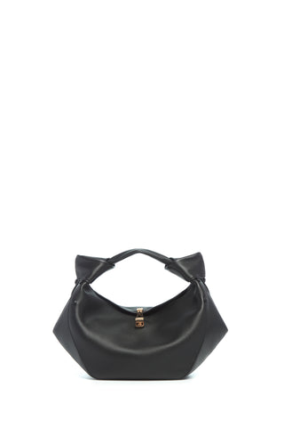 Mini Antonia Bag in Black Nappa Leather