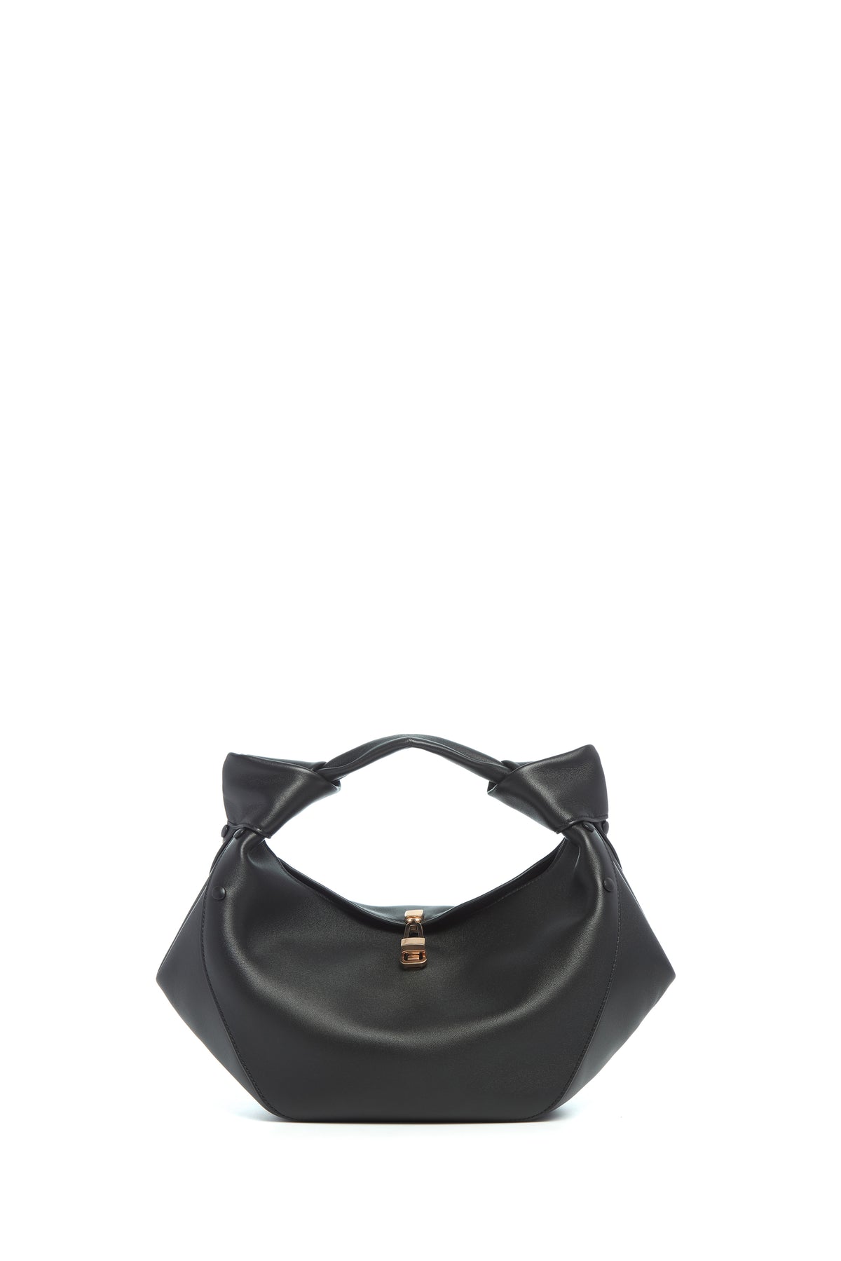 Mini Antonia Bag in Black Nappa Leather