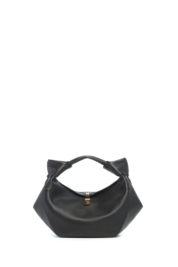 Mini Antonia Bag in Black Nappa Leather