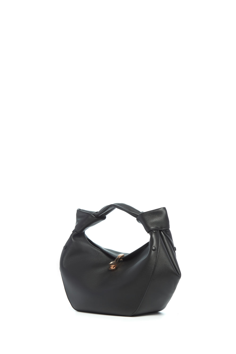 Mini Antonia Bag in Black Nappa Leather