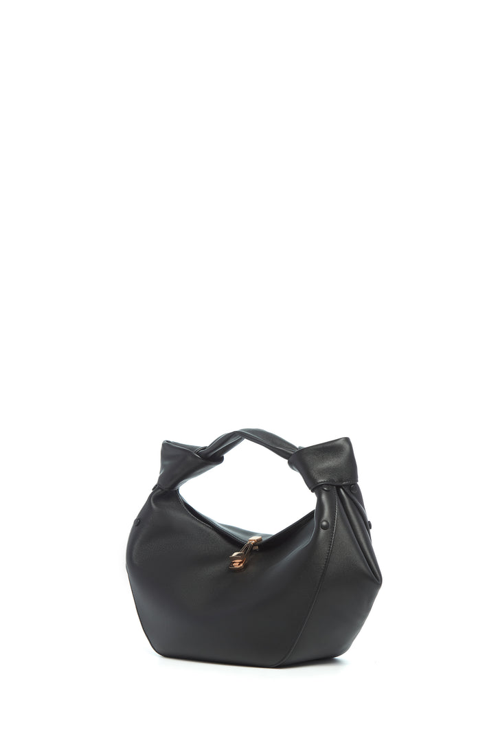 Mini Antonia Bag in Black Nappa Leather